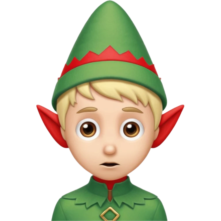 Worries elf on the shelf emoji