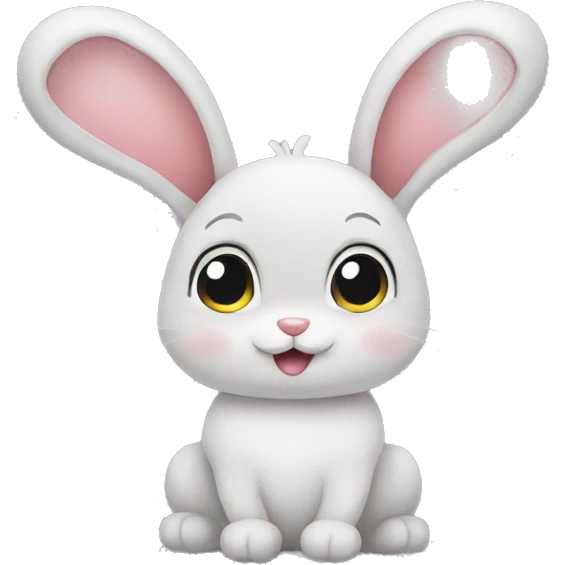 Cute bunny  emoji