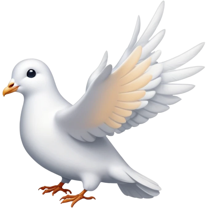 🕊🤍 emoji