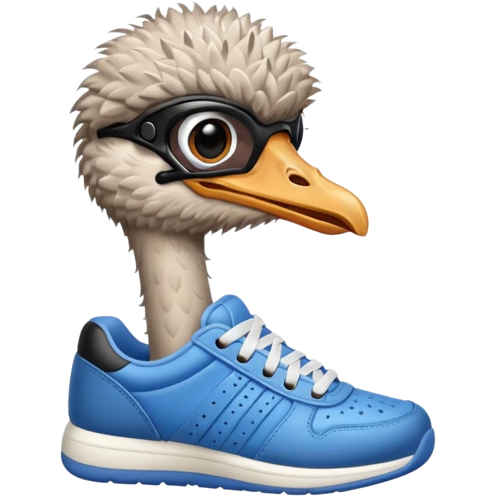  ostrich-in-sneakers emoji