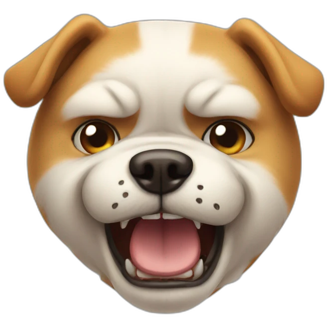 angry-cute-dog emoji