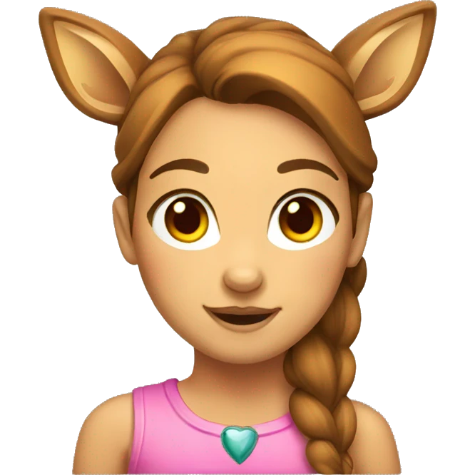 Female deer emoji