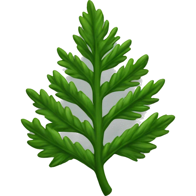 thuja leaf emoji