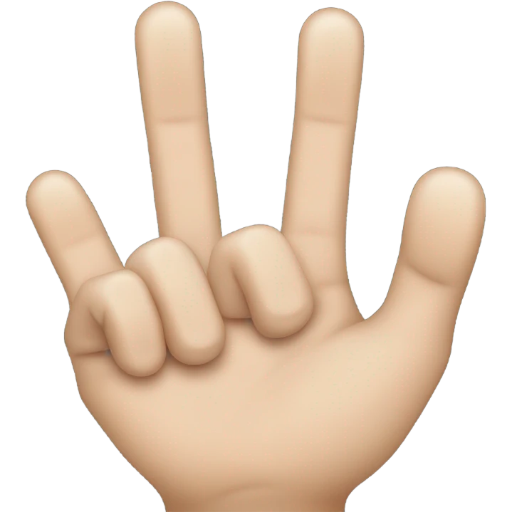 Pointer finger going into okay hand emoji emoji