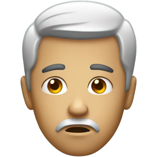 concerned emoji