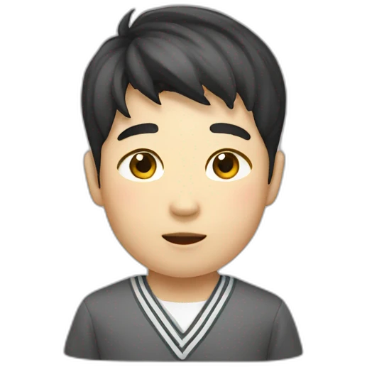 Korean schoolboy emoji