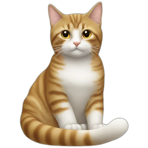 Chat sur un phoque emoji