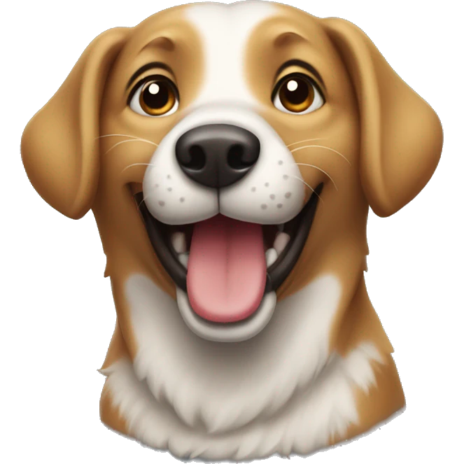 happy dog emoji