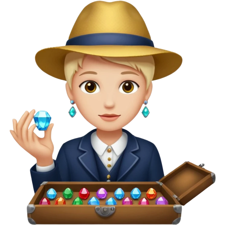 Gem seller emoji