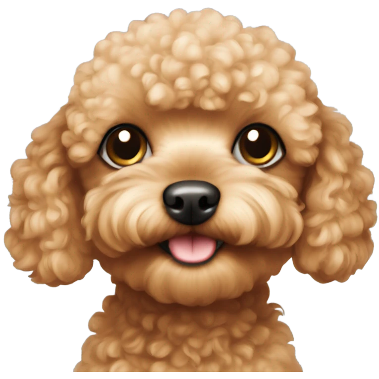 apricot toy poodle emoji