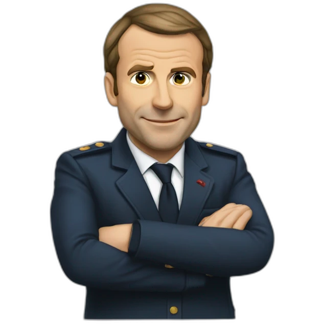 Macron de la cité emoji