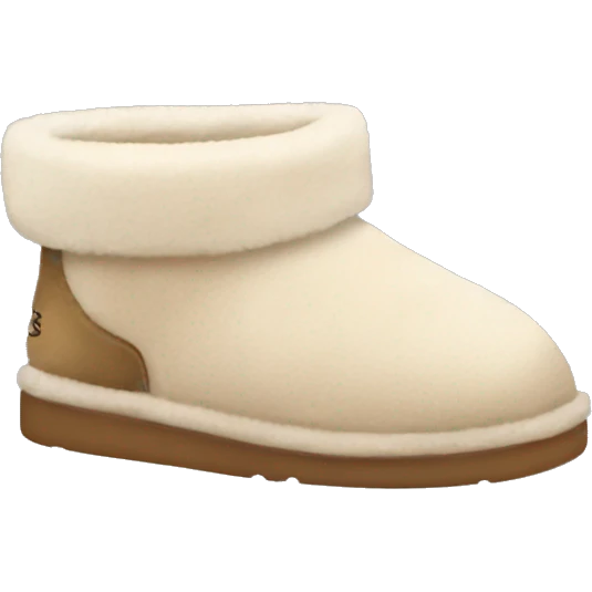 Mini ugg slippers  emoji