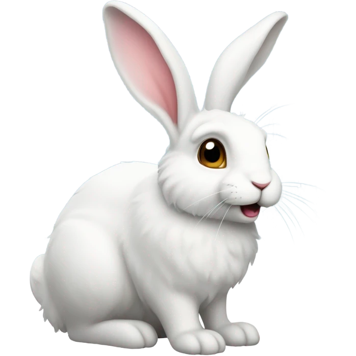 Snow rabbit  emoji