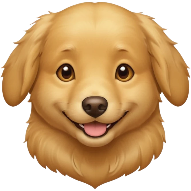 Cute retriever emoji