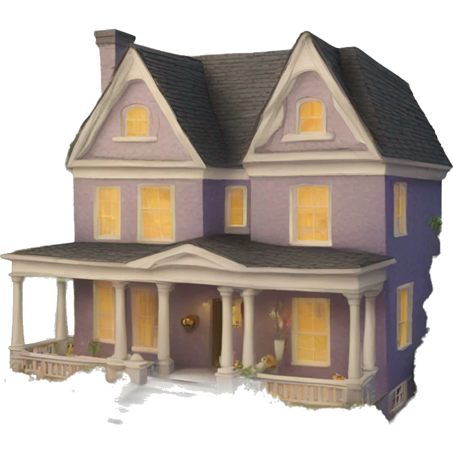 Dream house emoji