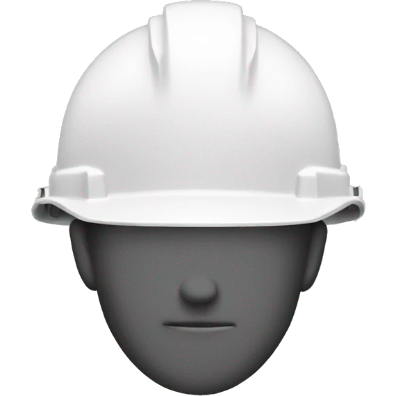 Construction helmet emoji