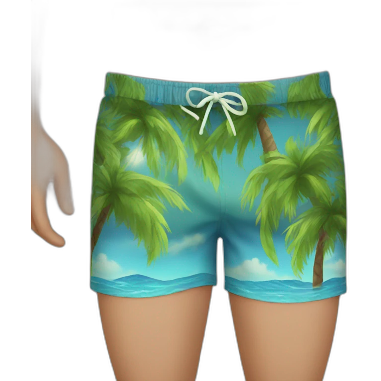hairman thighs summer closeup emoji