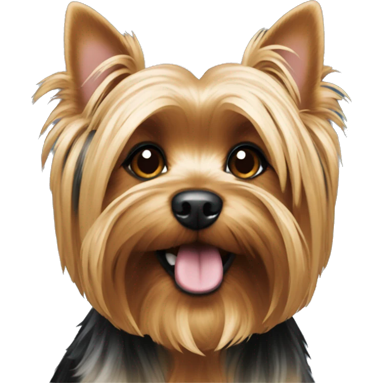 Yorkies dog  emoji