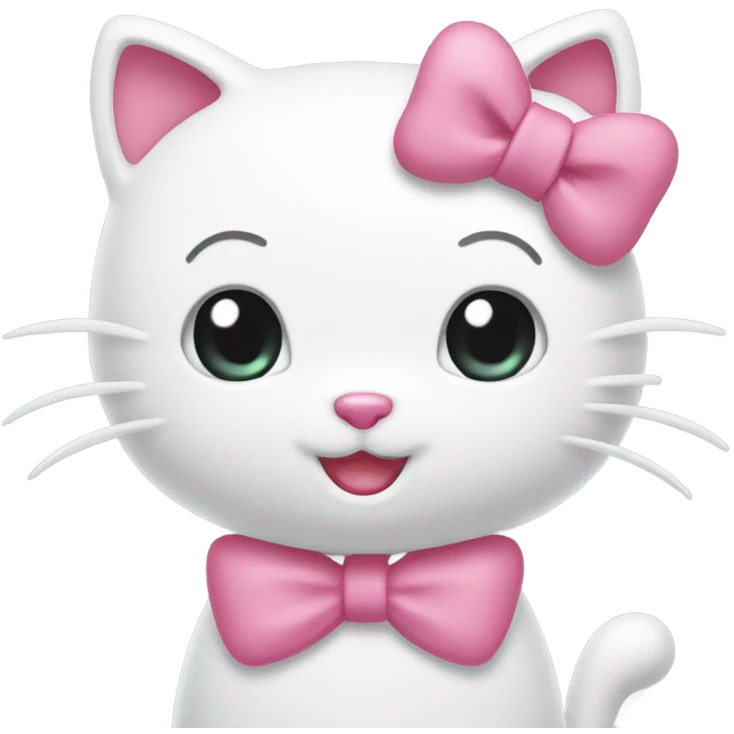 Hello kitty cute emoji