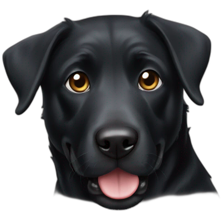 black terrier lab emoji
