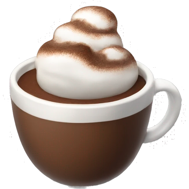 hot chocolate  emoji
