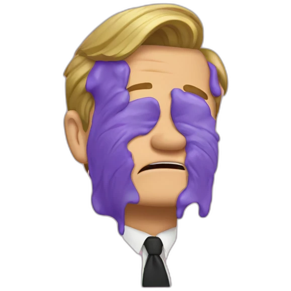 Barney Stinson crying emoji