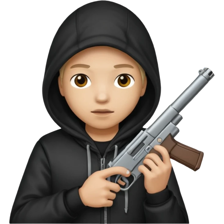 Hood gun emoji