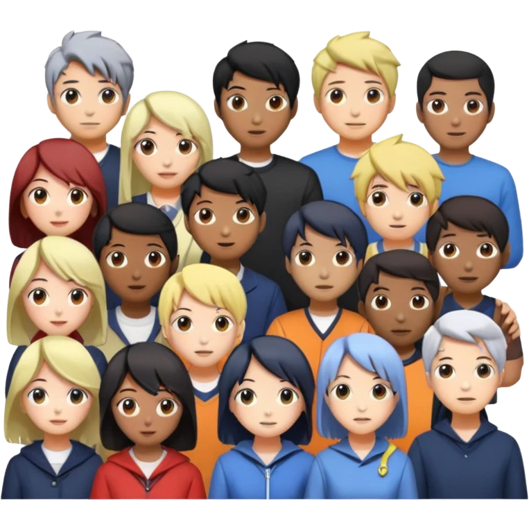no divisions are like different groups that focus on their different task BUT MAKE IT A DISCORD EMOJI, MAKE IT ANIME emoji