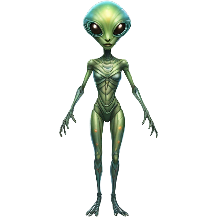 ainsectalien woman full body emoji
