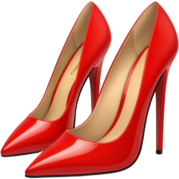 Red stiletto heels emoji
