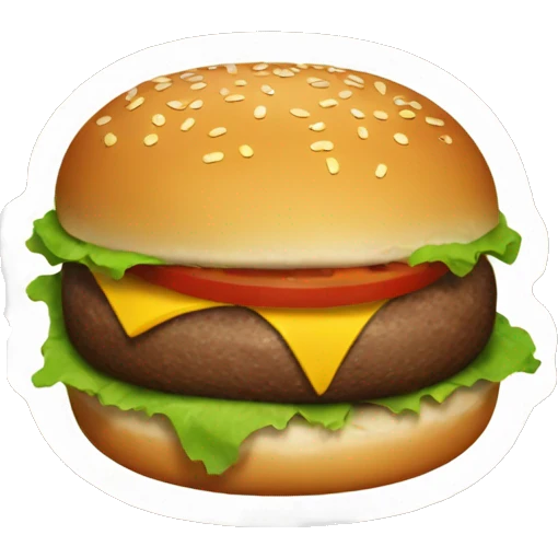 Burger emoji