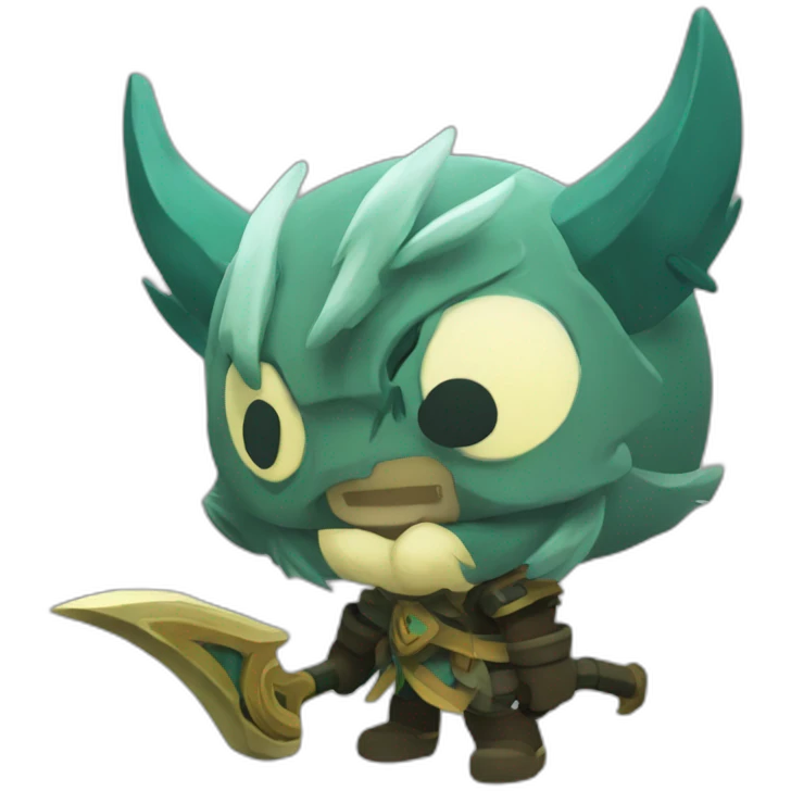 An iop of mmorpg wakfu emoji