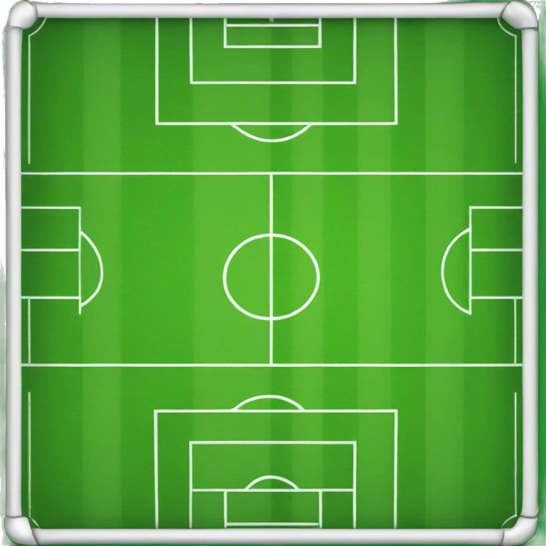soccer pitch like a long ruler emoji