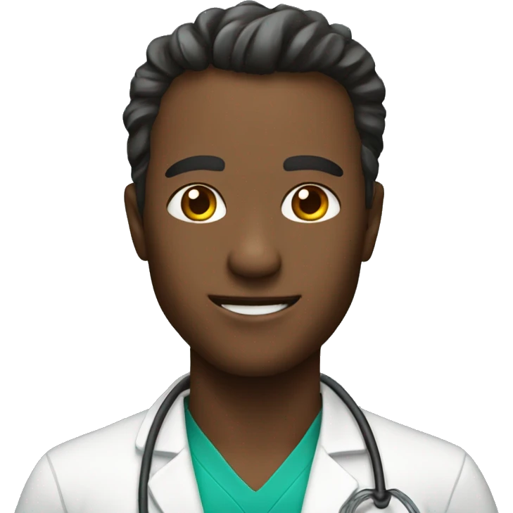 A doctor playing volleyball emoji