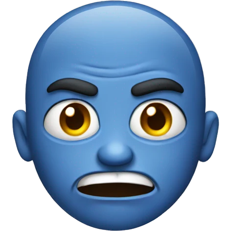 mad face emoji