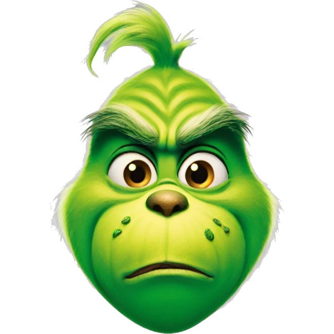 the grinch emoji