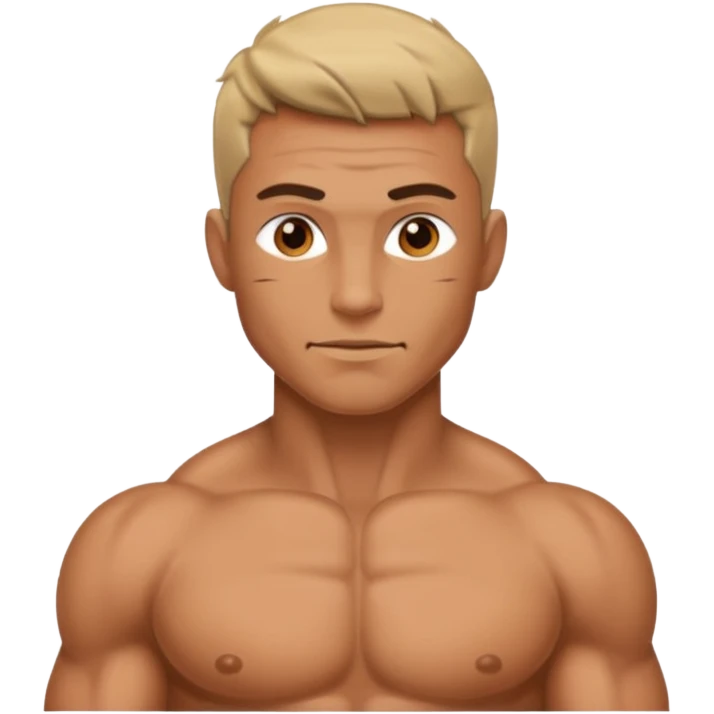 Naked man emoji