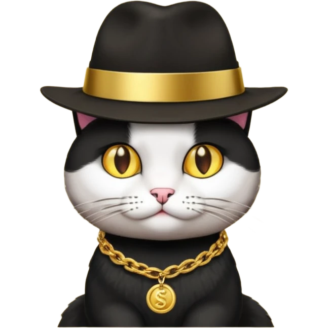 corleone mafia, coin cat emoji