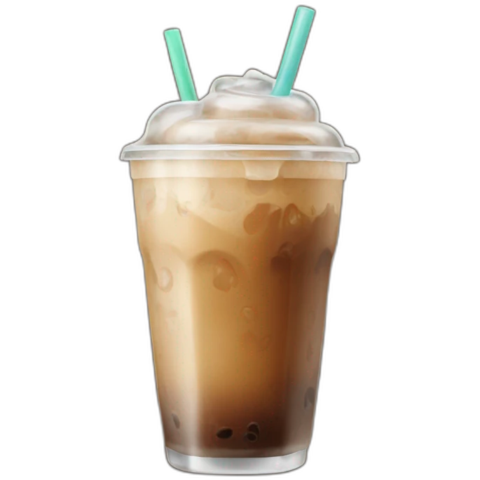 iced coffee emoji