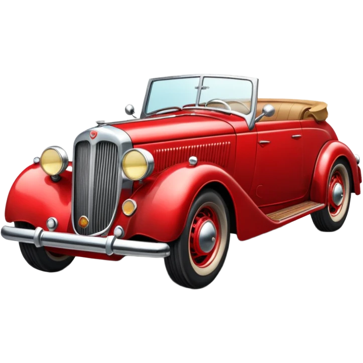 oldtimer vintage car emoji