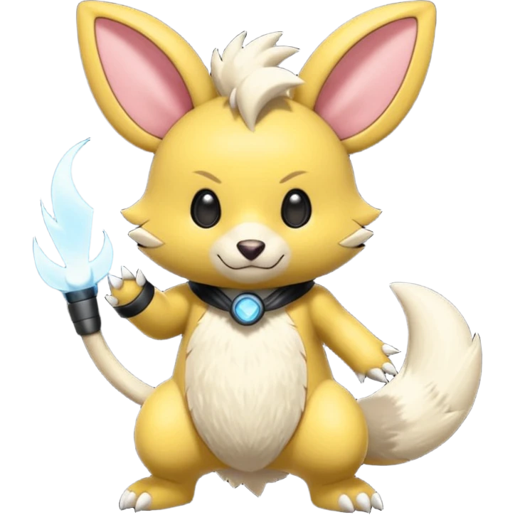 Teddiursa-Minccino-Zeraora-fusion  emoji