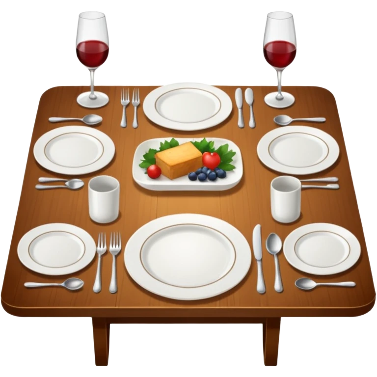dining table emoji