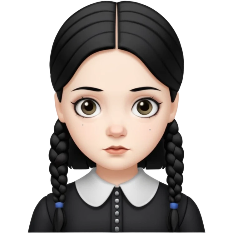 Wednesday Addams emoji