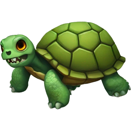 turtle zombie emoji