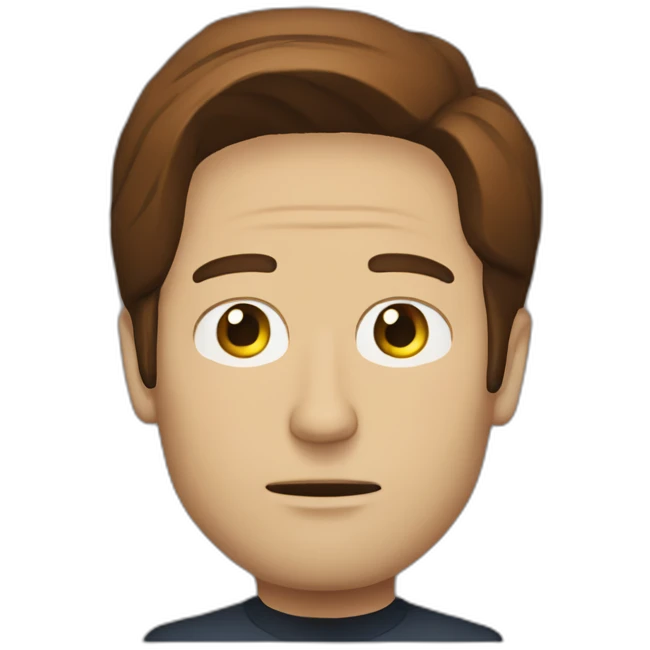 Mulder thinking emoji