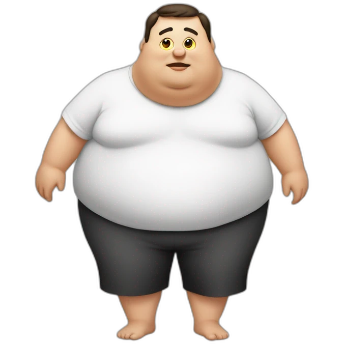 Personne obese emoji