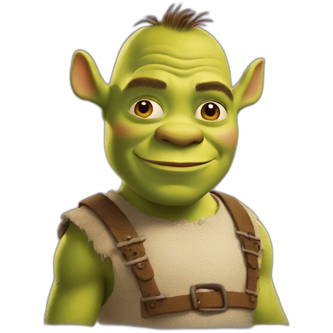 Shrek y un carpincho emoji