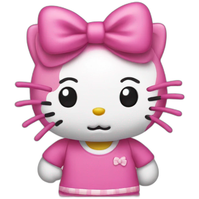 Hello kitty  emoji