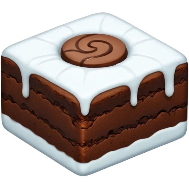 brownie emoji