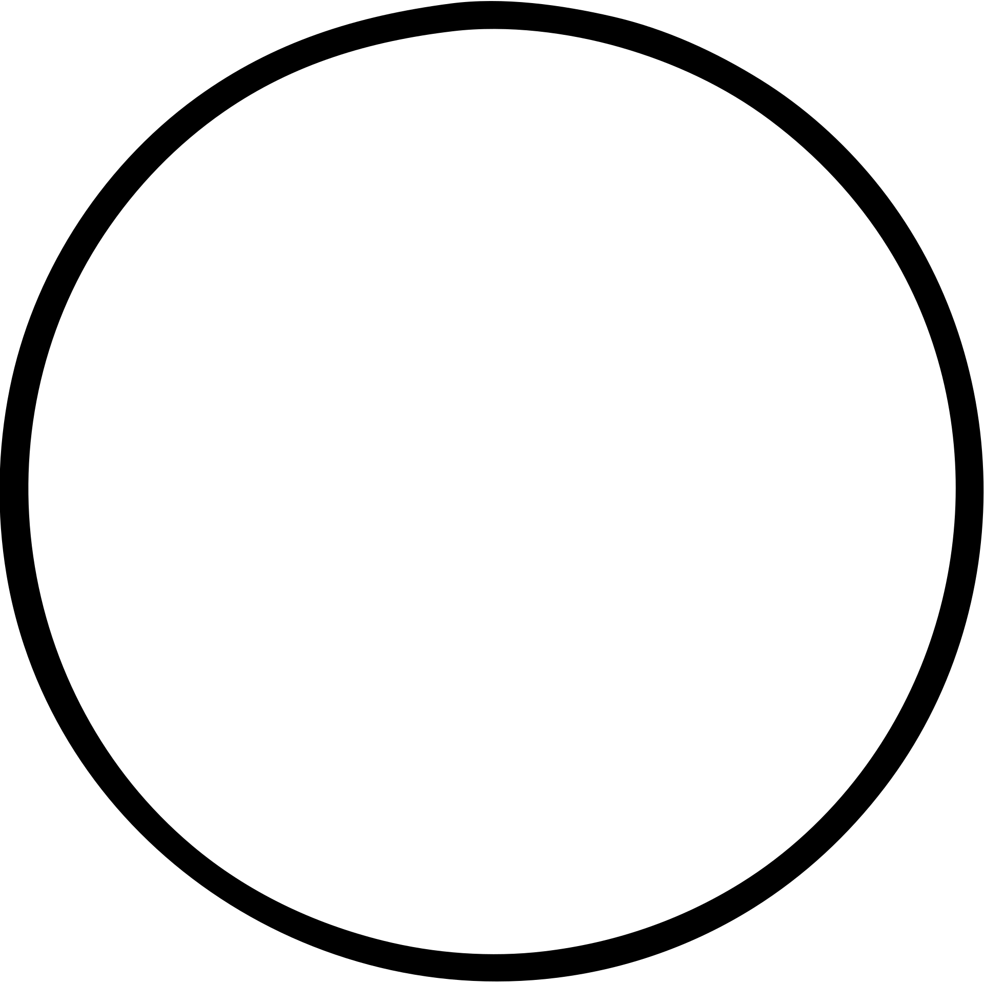 outlined pink circle icon emoji